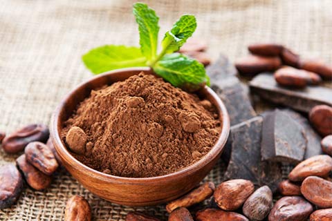 Raw, organic cacao powder, ceremonial grade