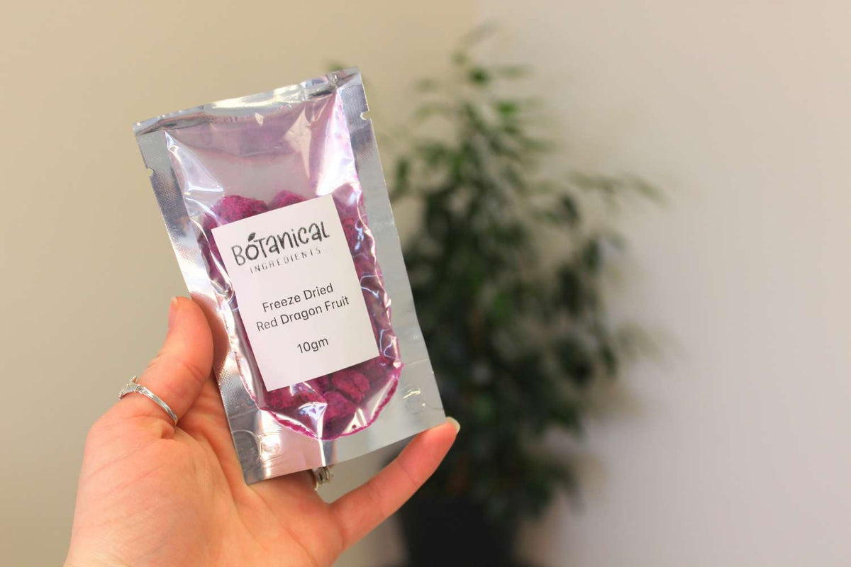 Freeze Dried Dragon Fruit Pieces Bulk Options Botanical Ingredients Ltd