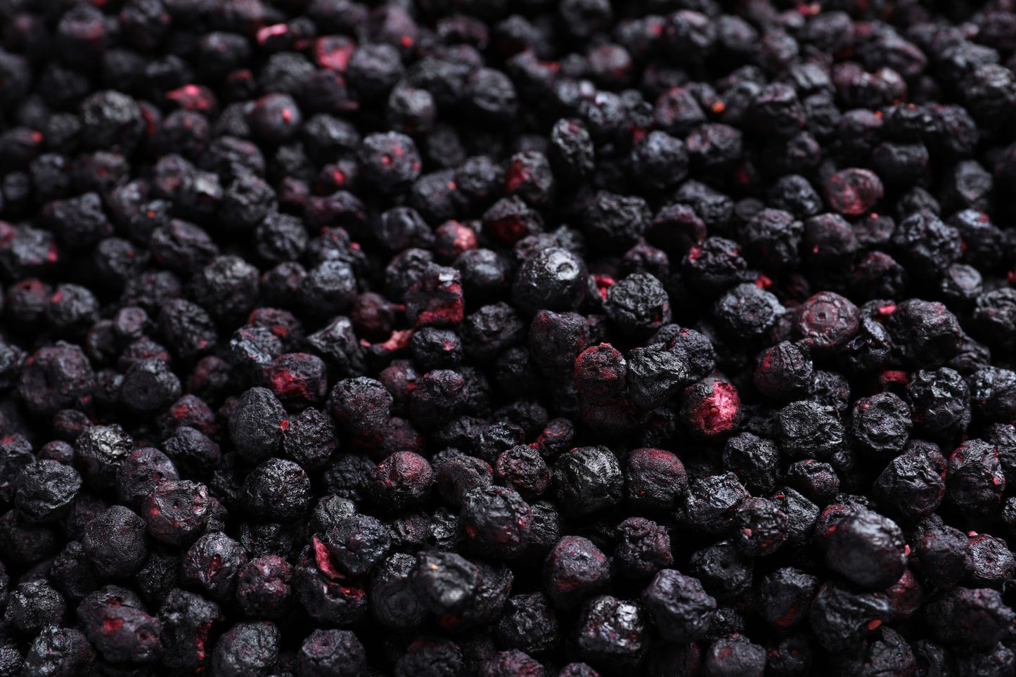 Wild freeze dried blueberries