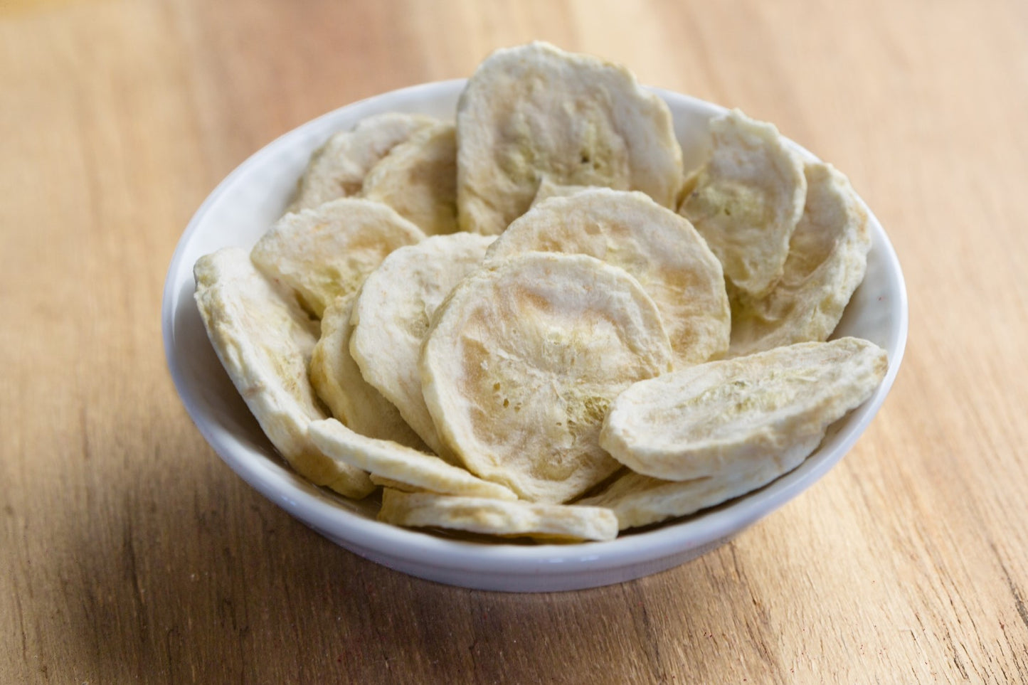 Organic freeze dried banana