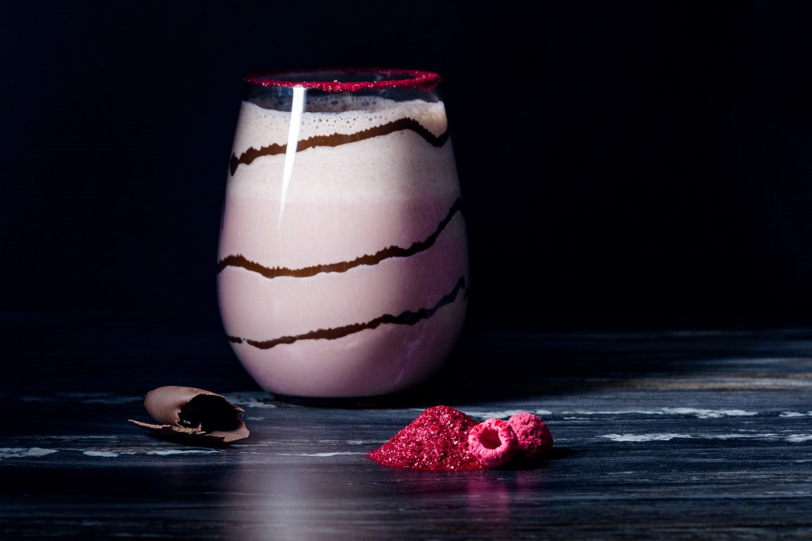 Dark Chocolate & Raspberry Smoothie Recipe