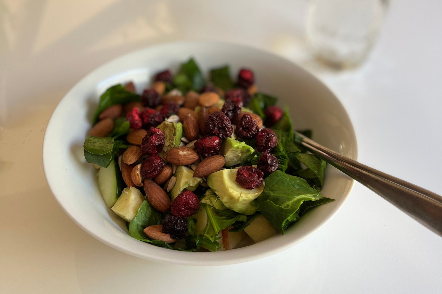 Freeze Dried Sour Cherries Salad