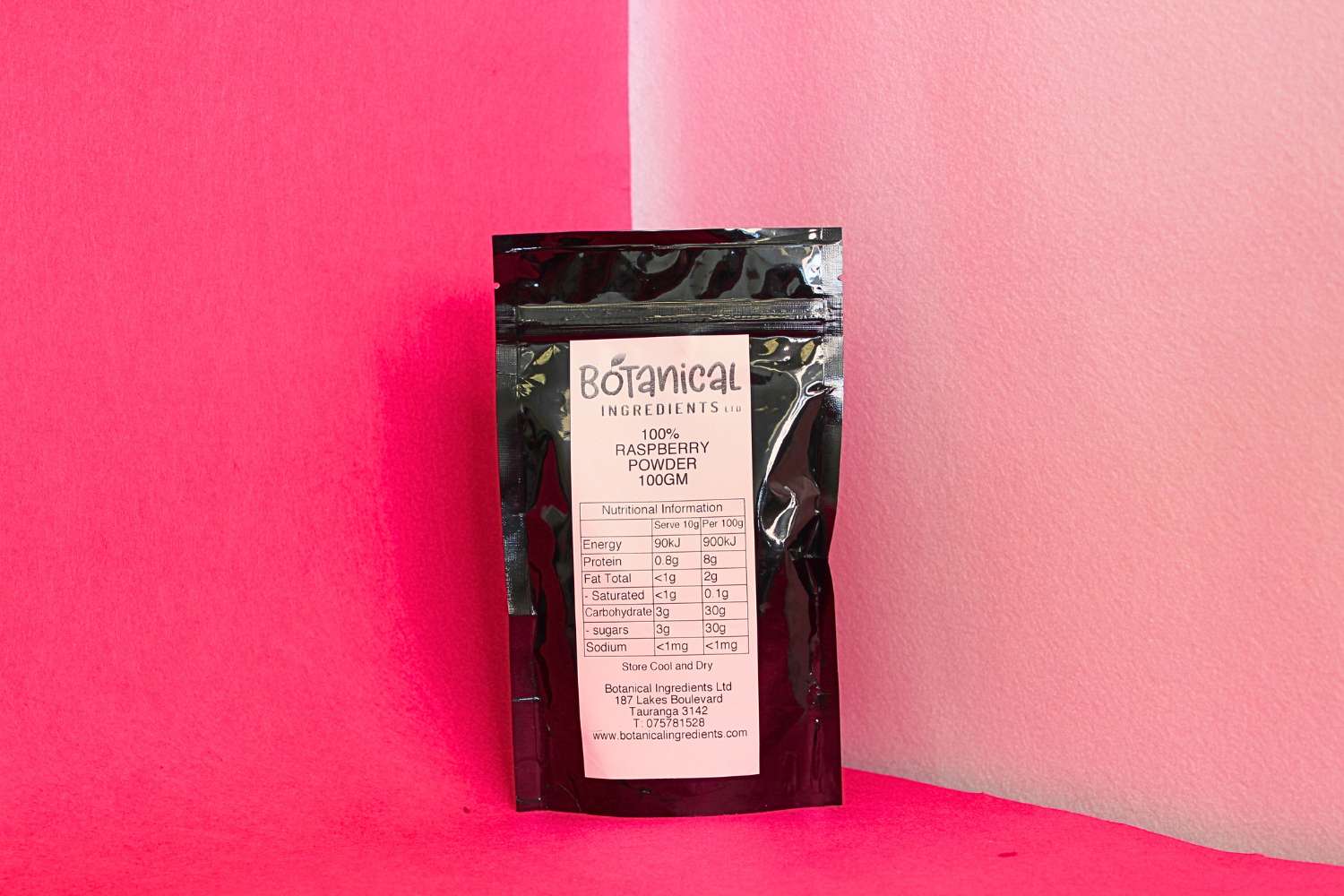 Raspberry Powder - 100% Pure Fruit Powder – Botanical Ingredients Ltd